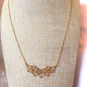 Gold Fractal Necklace